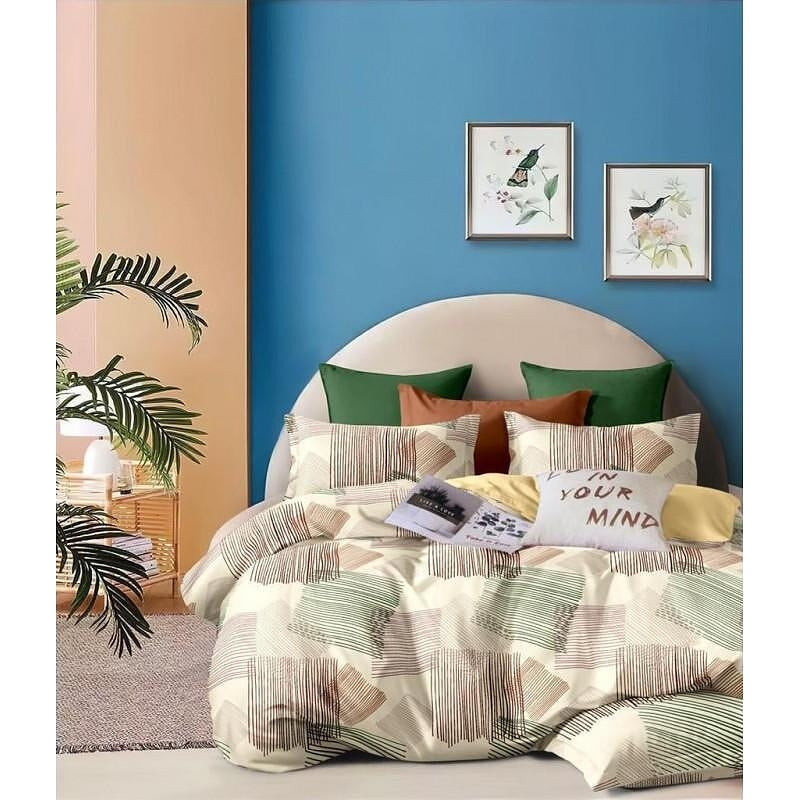 Единично спално бельо Бианко